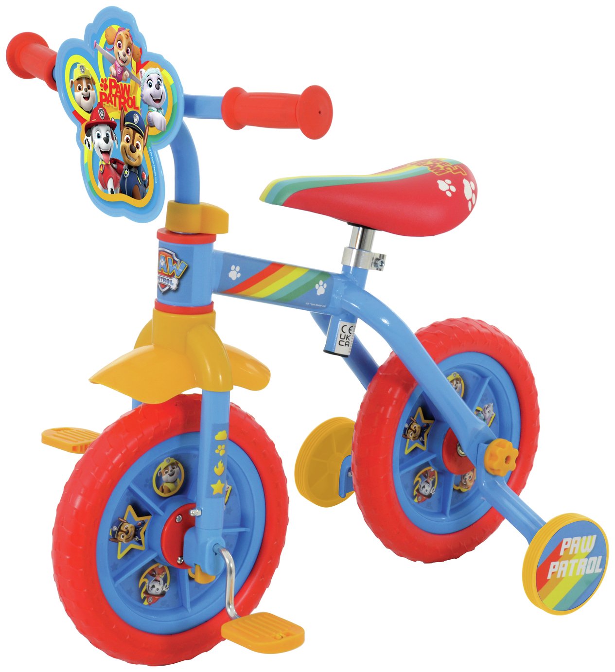 Paw Patrol 10 inch 2-in-1 Balance and Beginner Bike