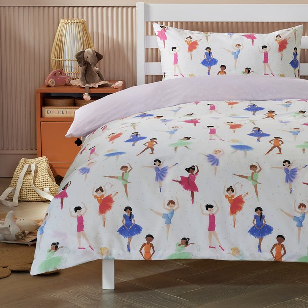 Buy Argos Home Dancers White Kids Bedding Set Single Kids bedding Argos