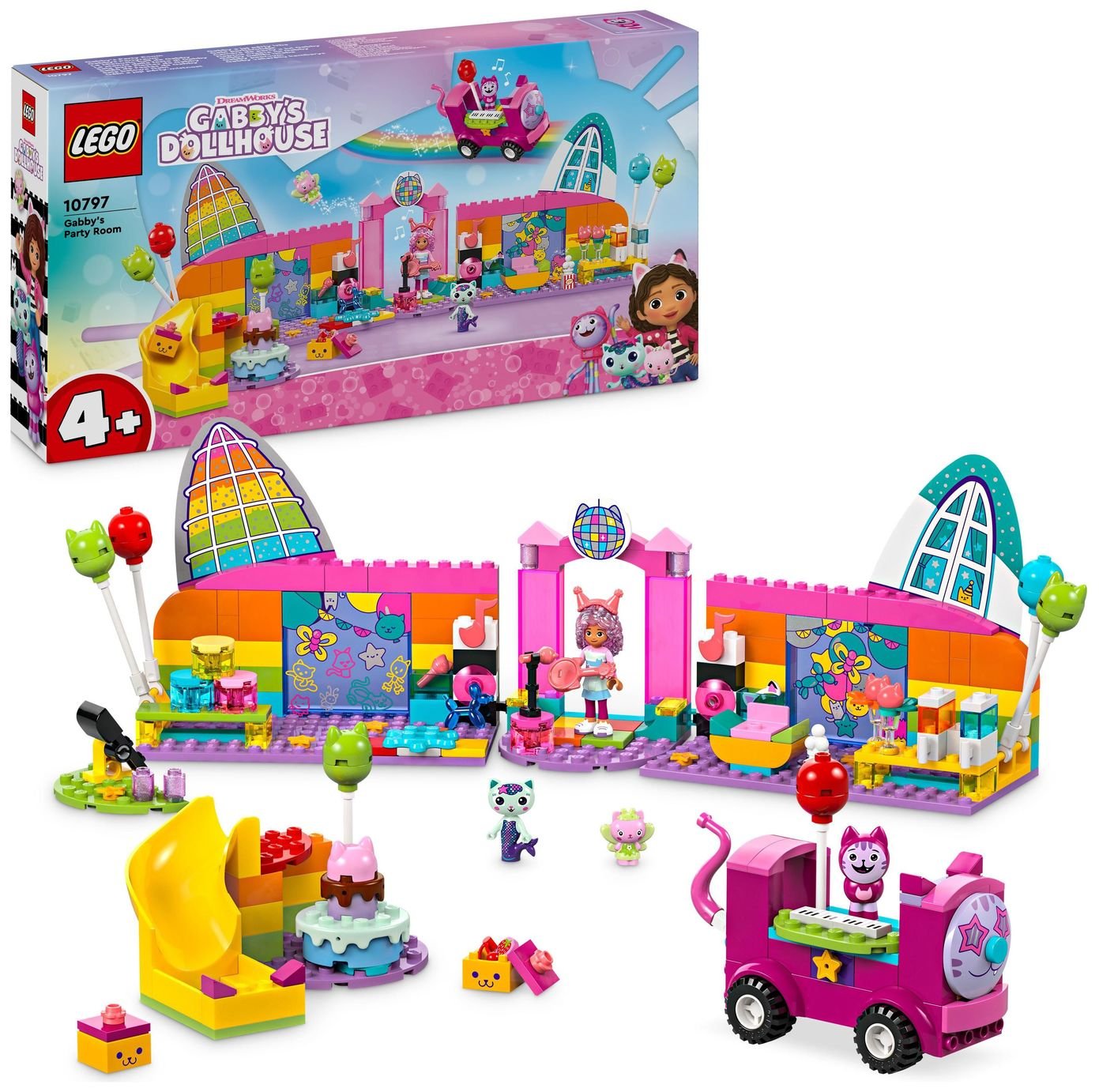 LEGO Gabby's Dollhouse Gabby's Party Room Toy Playset 10797