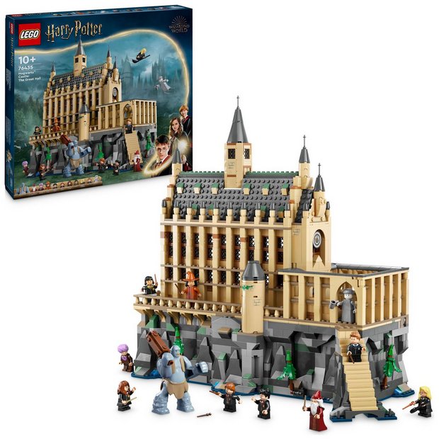 Buy LEGO Harry Potter Hogwarts Castle The Great Hall Set 76435 LEGO Argos