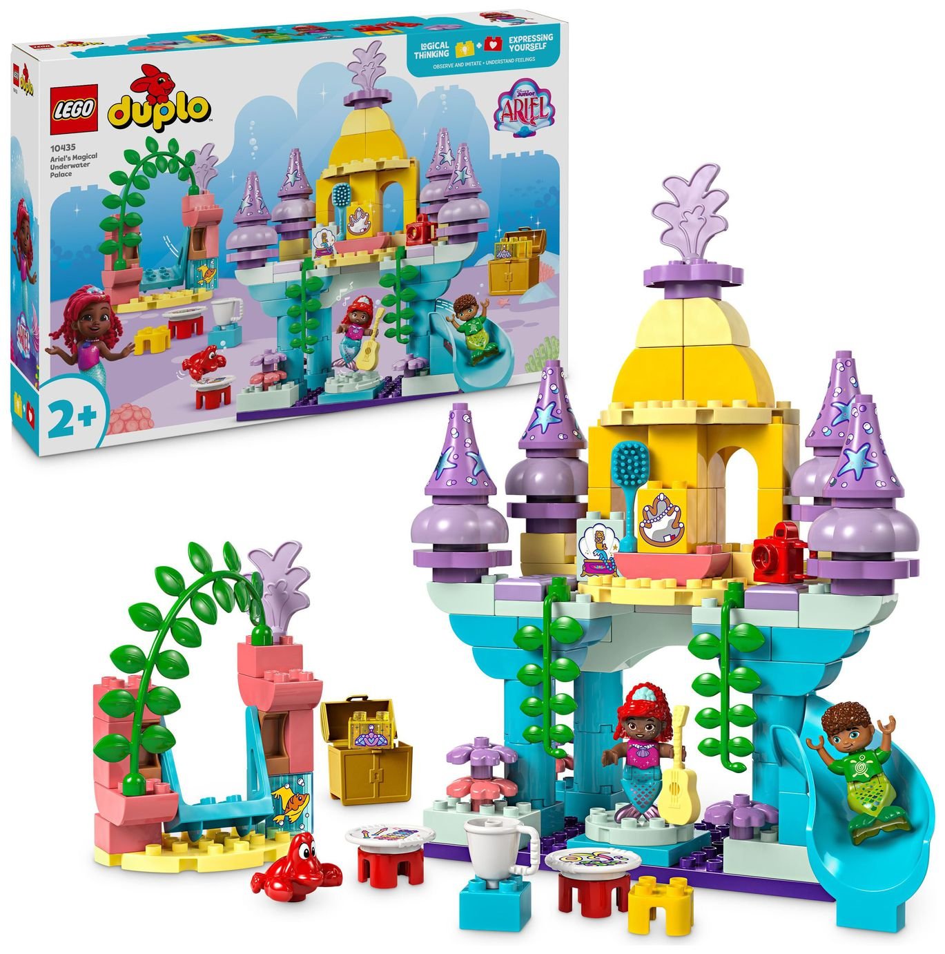 Buy LEGO DUPLO Disney Anna and Elsa's Frozen Castle Set 10455