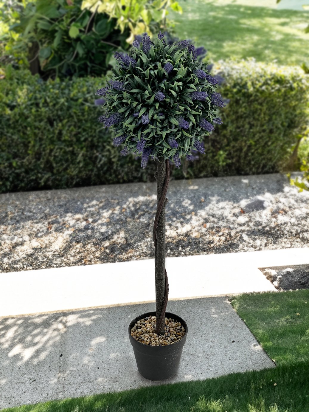 Garden XP Artificial White Lavender Tree