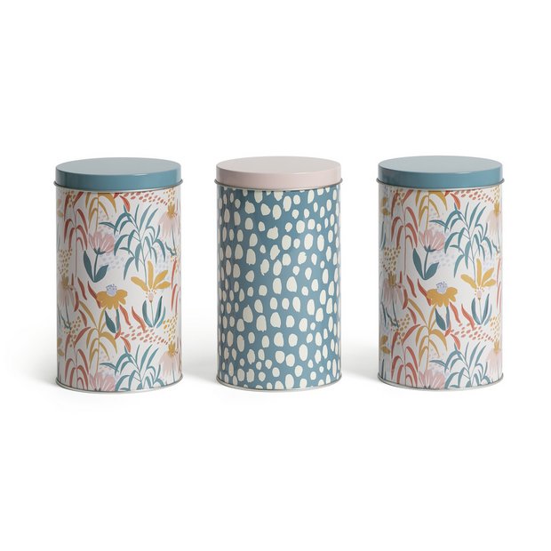 Argos tea store and coffee canisters