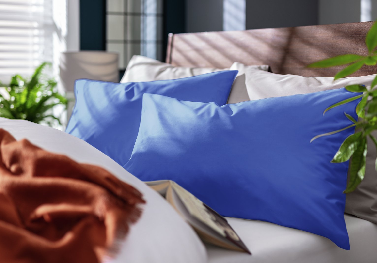 Habitat Cotton Rich 180 TC Standard Pillowcase Pair