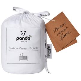 Panda Kids Bamboo Waterproof Mattress Protector - Cot Bed