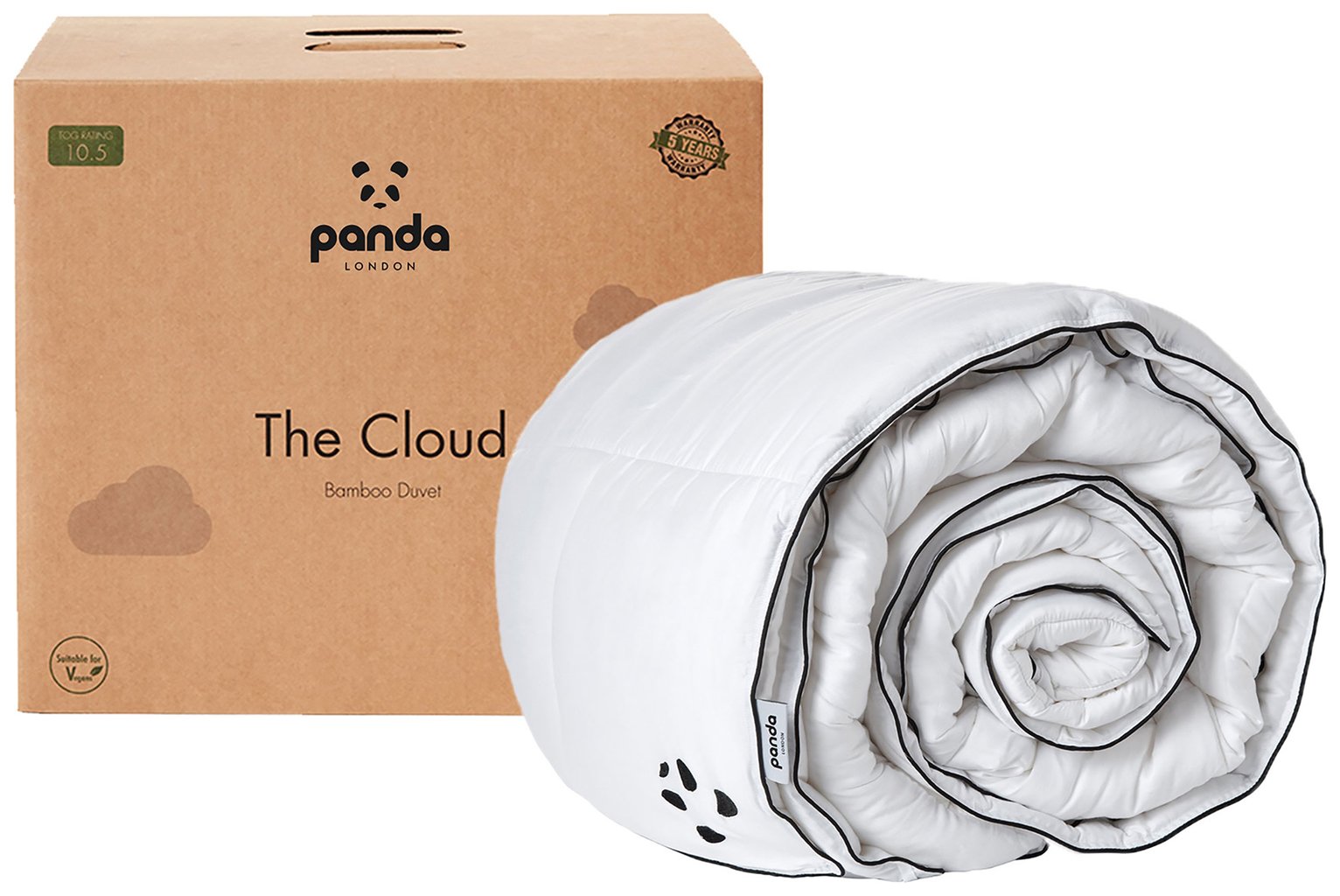 Panda The Cloud 10.5 Tog Bamboo Duvet - Kingsize