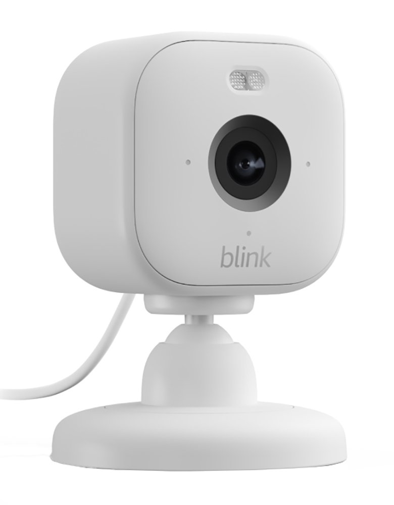 Blink Mini 2 Plug-In CCTV Smart Security Camera - White