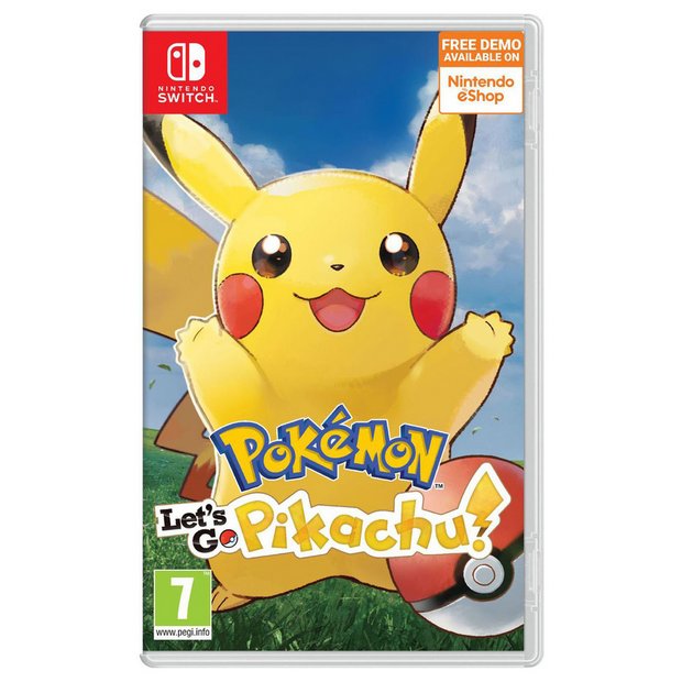 Buy Pok mon Let s Go Pikachu Nintendo Switch Game Nintendo Switch games Argos