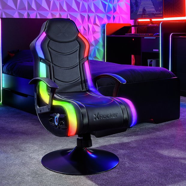 Buy X Rocker Bolero RGB LED Stereo Audio Chair Gaming chairs Argos