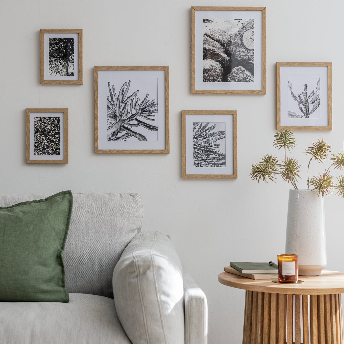 Habitat Wooden Picture Frame - Oak - Gallery Set