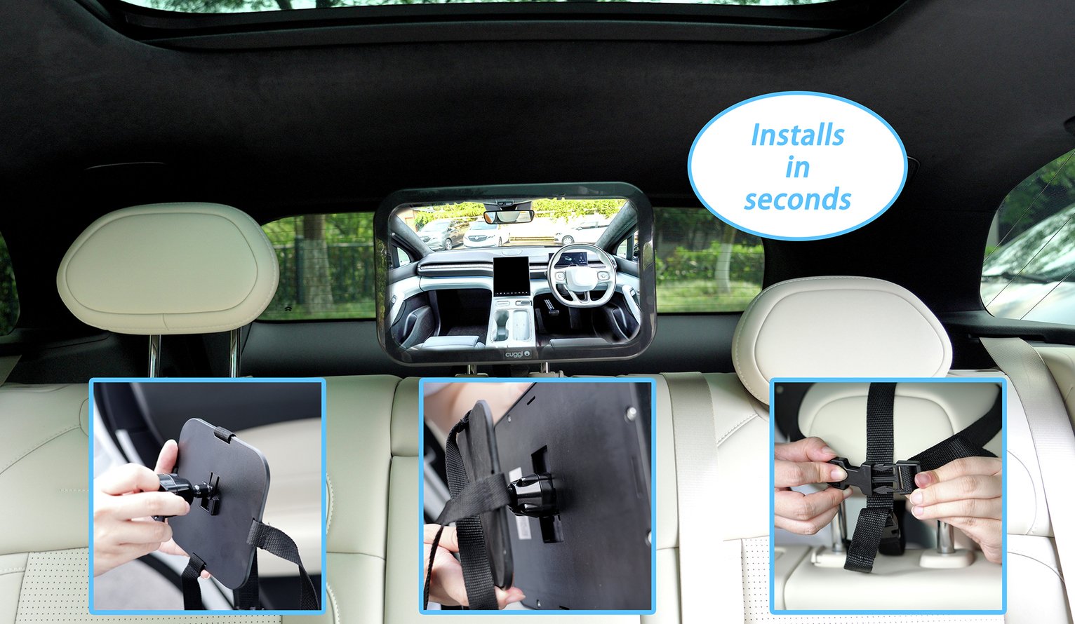 Cuggl Back Seat Mirror