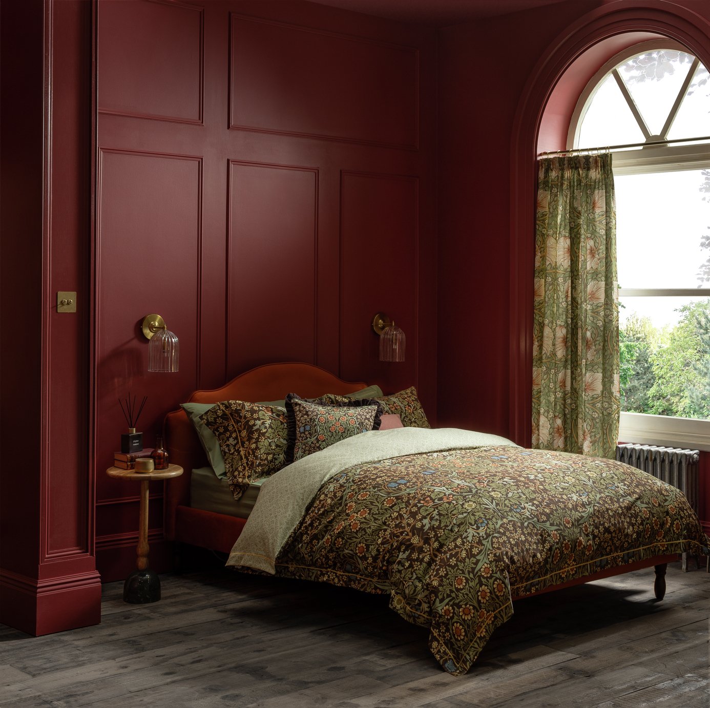 Habitat x Morris & Co. Blackthorn Bedding Set - King