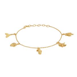 Revere 9ct Gold Plated Under the Sea Bracelet
