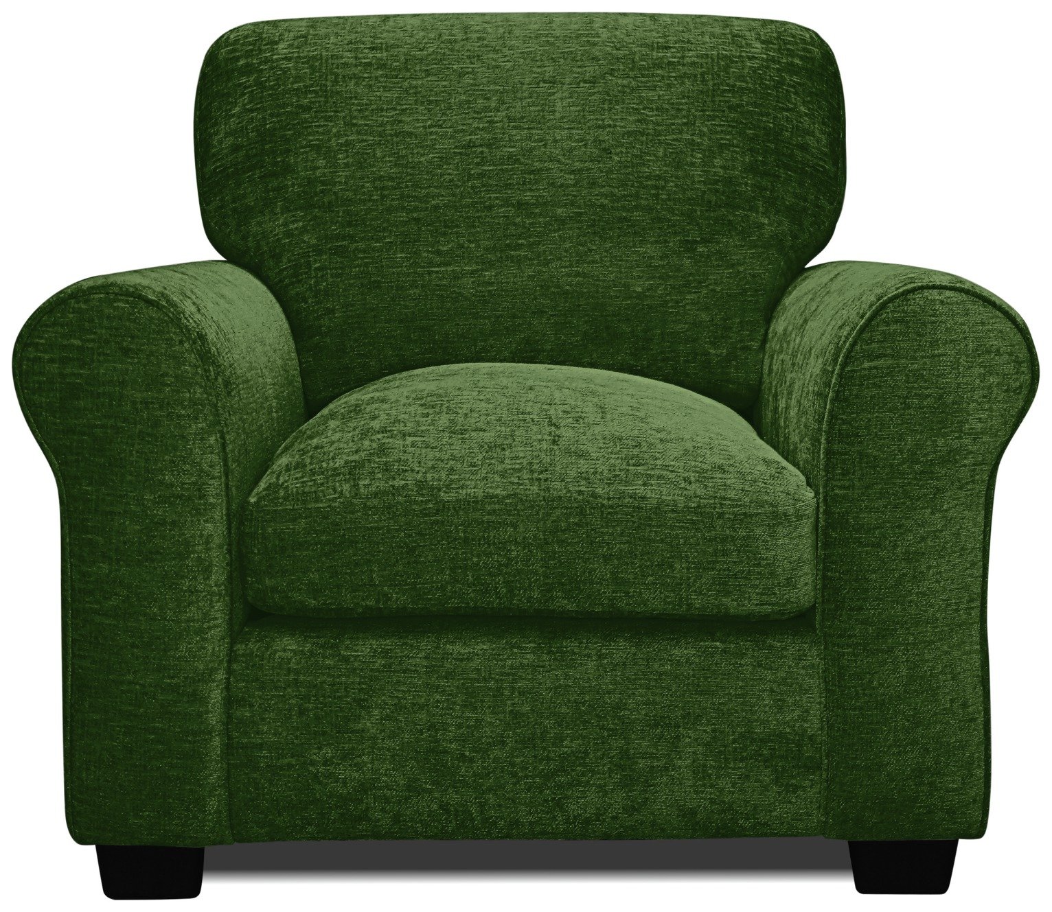Argos Home Taylor Fabric Chair - Green