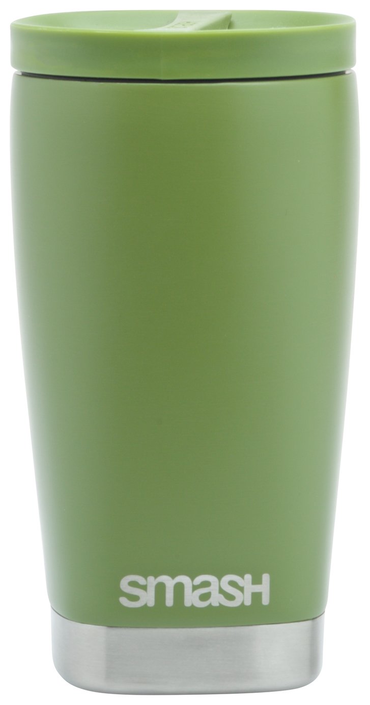 Smash Khaki Travel Coffee Cup - 350ml