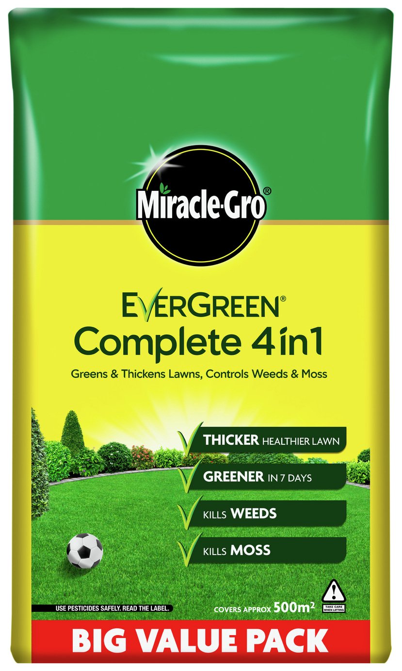 Miracle-Gro EverGreen Complete 4 in 1 Lawn Care - 500m2