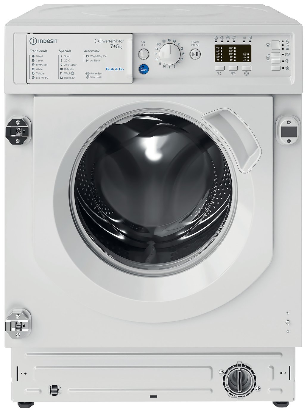 Indesit BIWDIL75148UK Integrated Washer Dryer