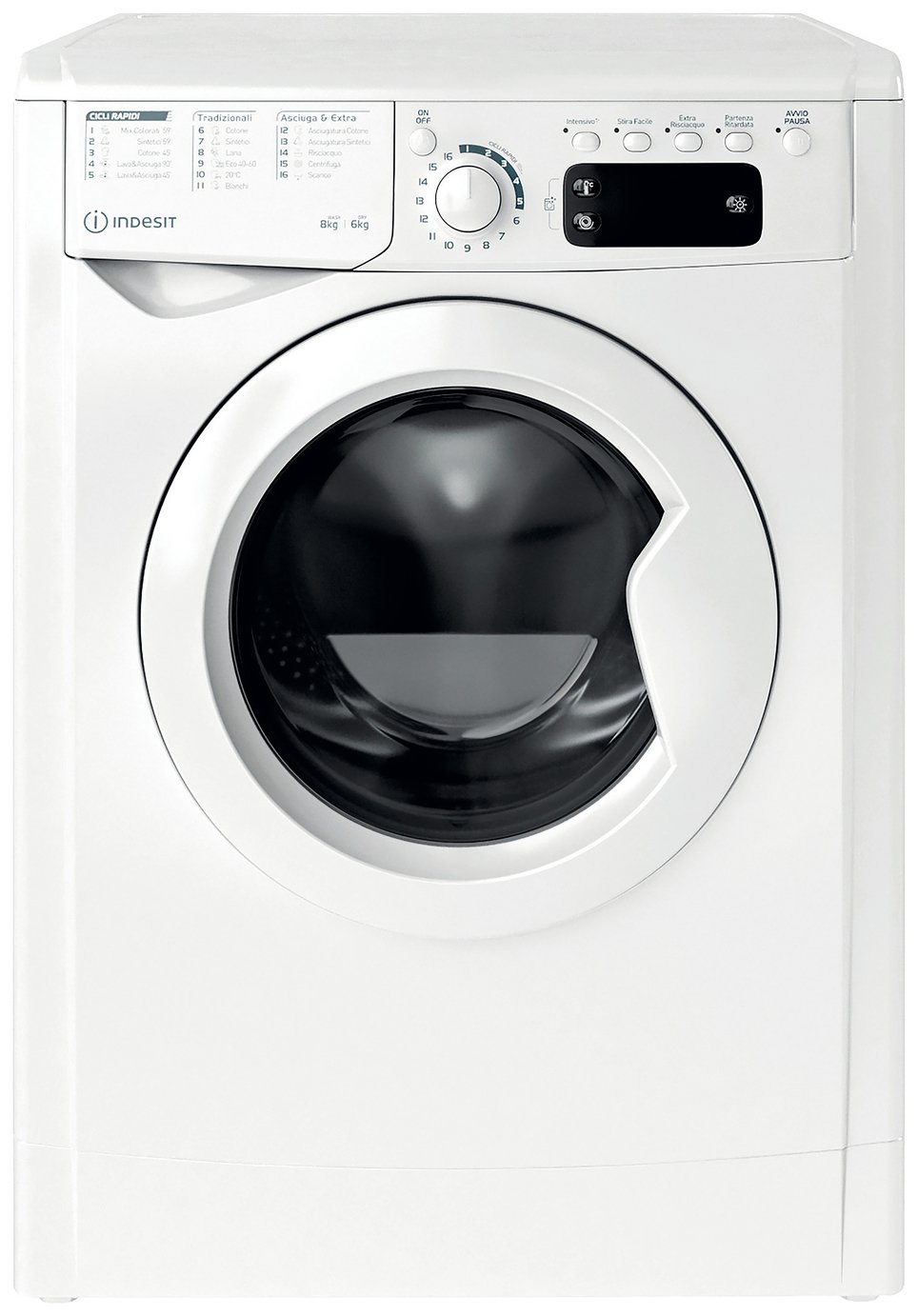 Indesit EWDE861483WUKN7FS 8 / 6KG 1400 Spin Washer Dryer