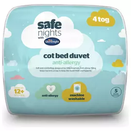 Silentnight Safe Nights 4 Tog Duvet - Cot Bed