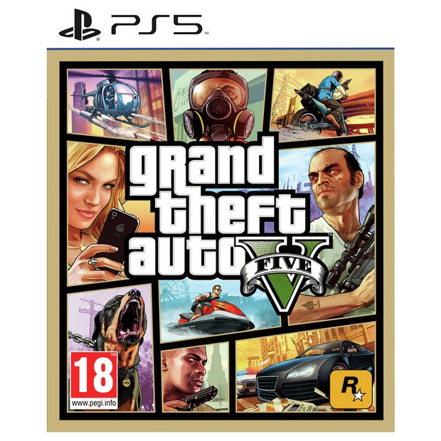 Buy Grand Theft Auto V PS5 Game, PS5 games