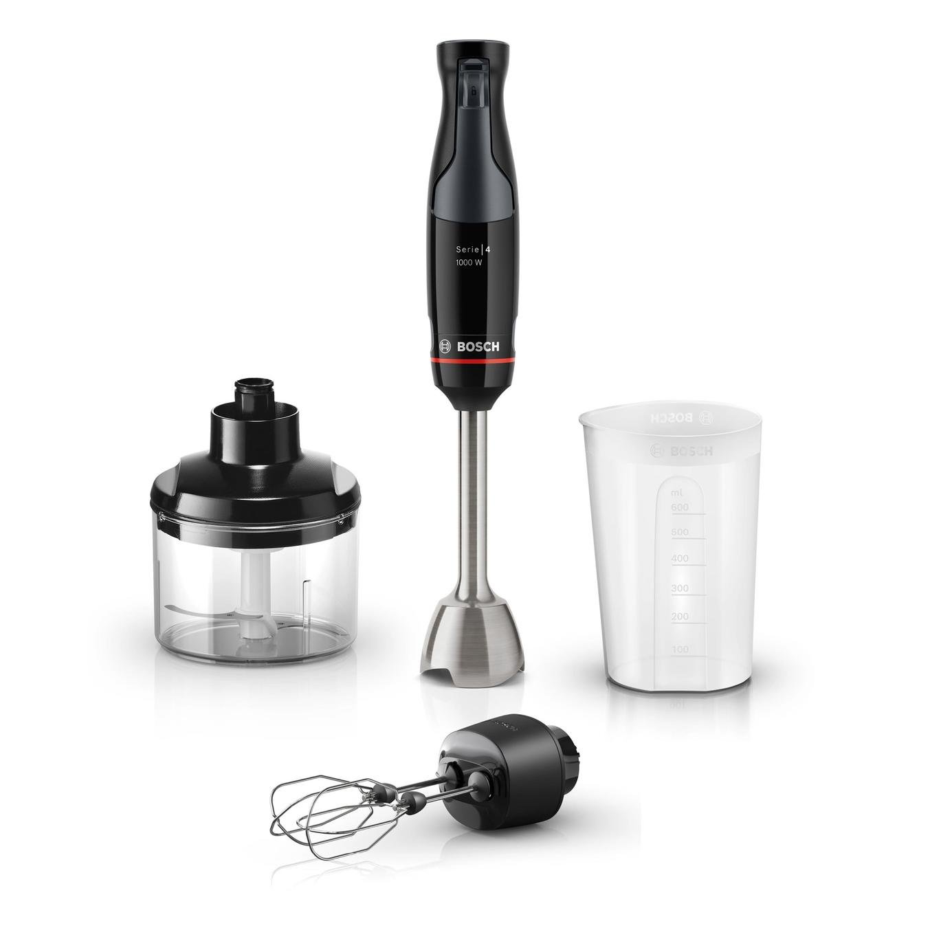 Bosch MSM4B624GB ErgoMaster 3 in 1 Hand Blender – Black