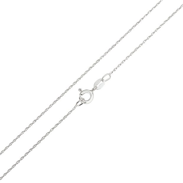 Buy Revere Sterling Silver Prince of Wales 22 Inch Chain | Womens necklaces | Argos