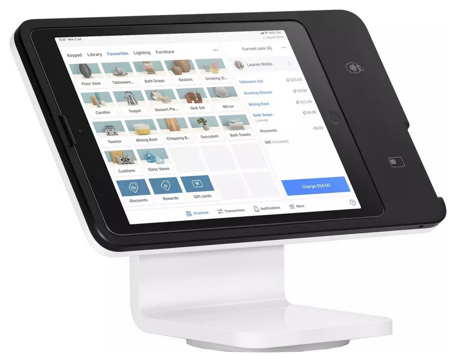 Square Stand iPad POS & Card Reader Payment Machine