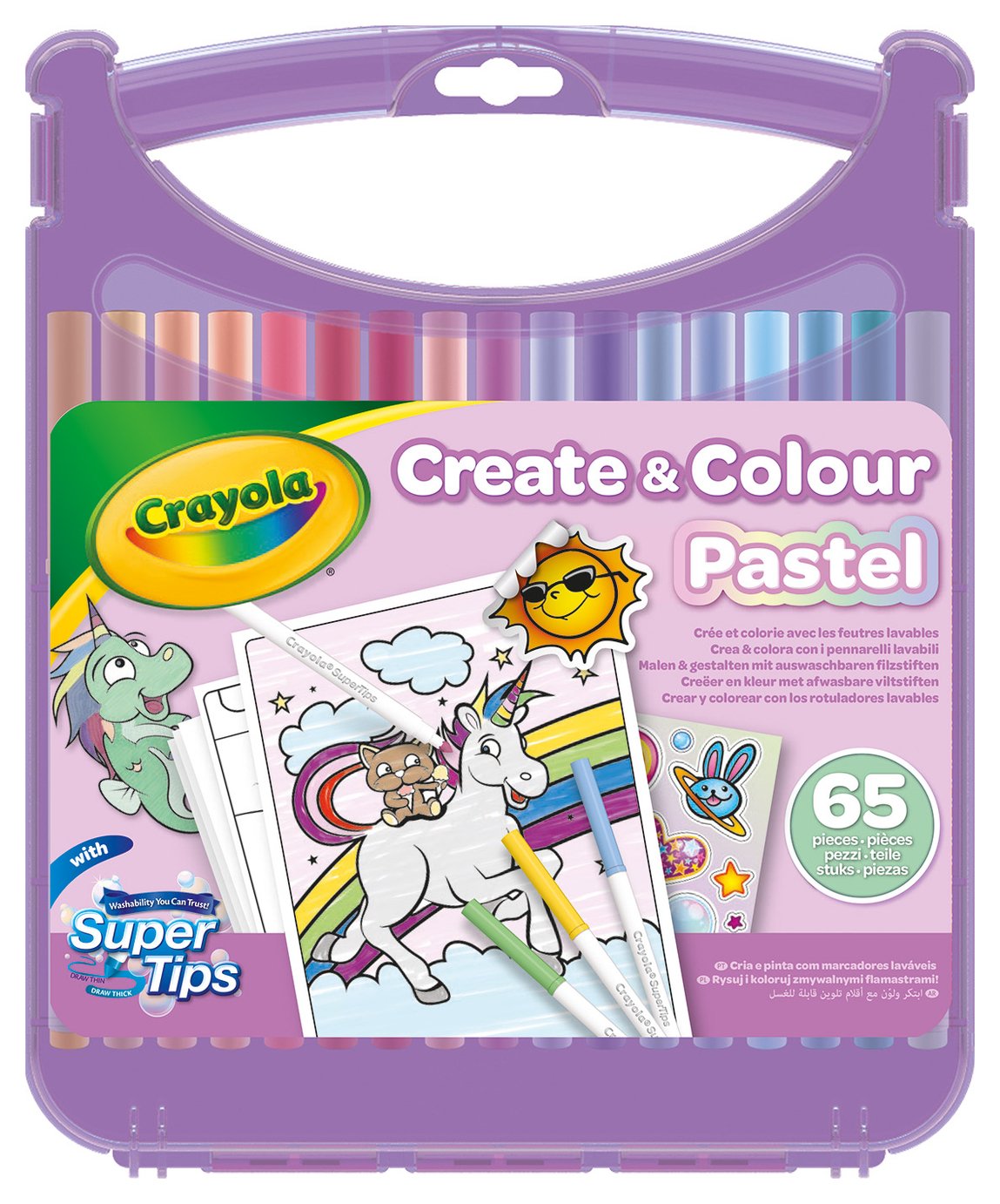 Crayola Pastel Colour & Create Case