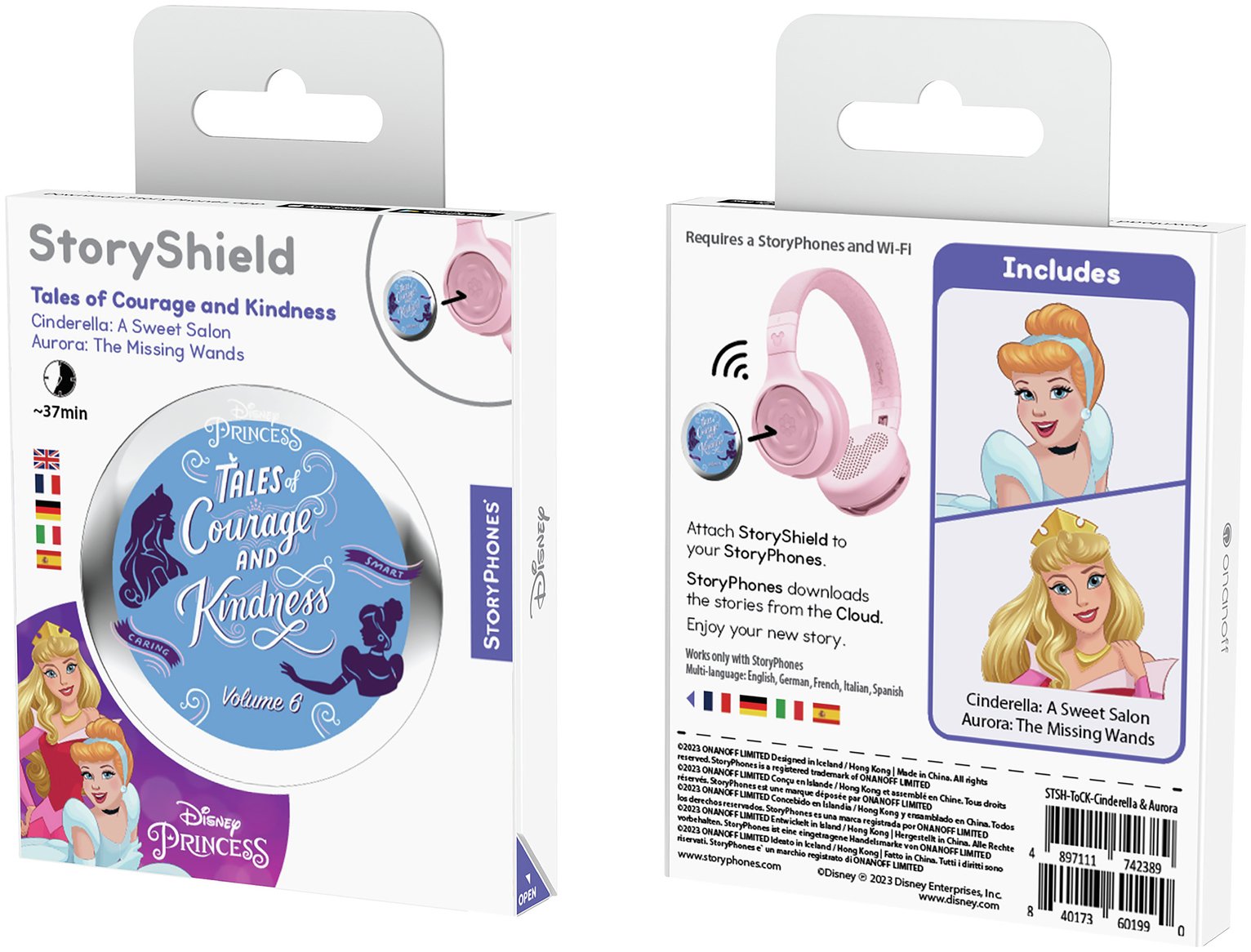 StoryPhones StoryShield Disney ToCK - Cinderella and Aurora