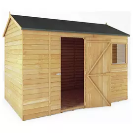 Mercia Overlap Reverse Apex Shed - 10 x 6ft