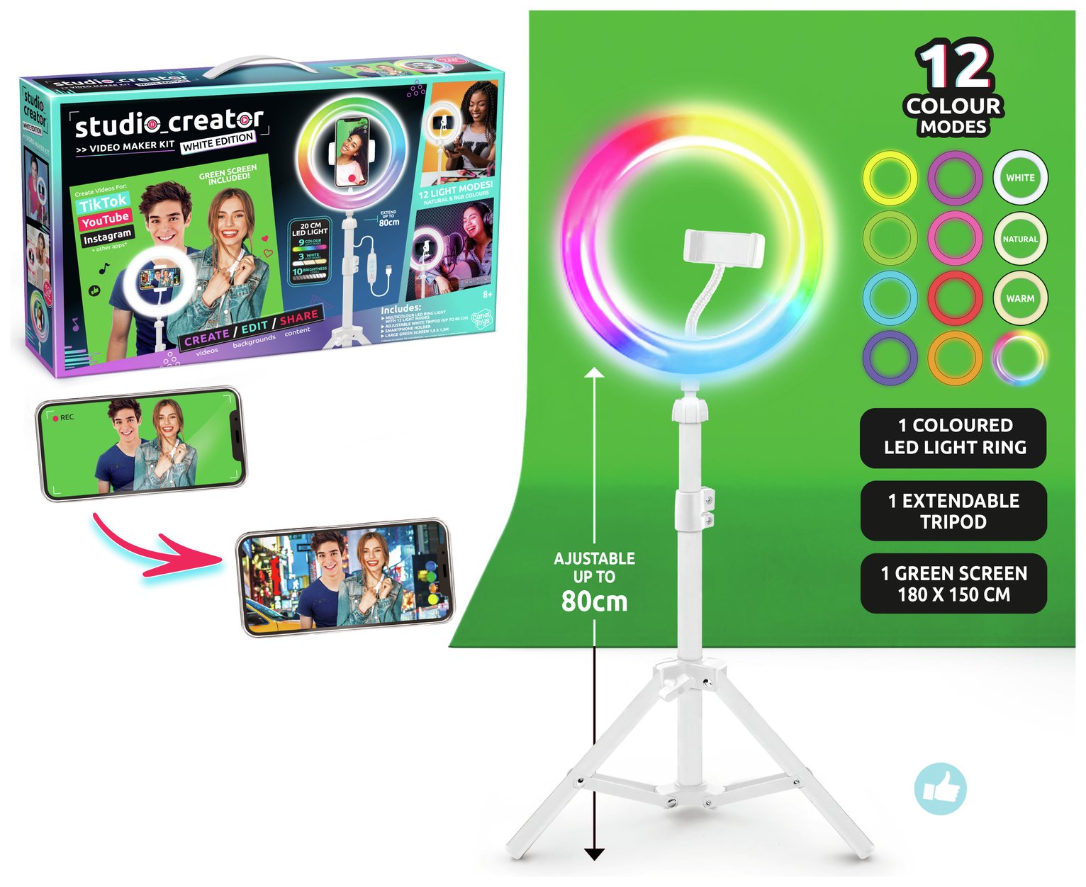Studio Creator Video Maker White Edition Activity Set