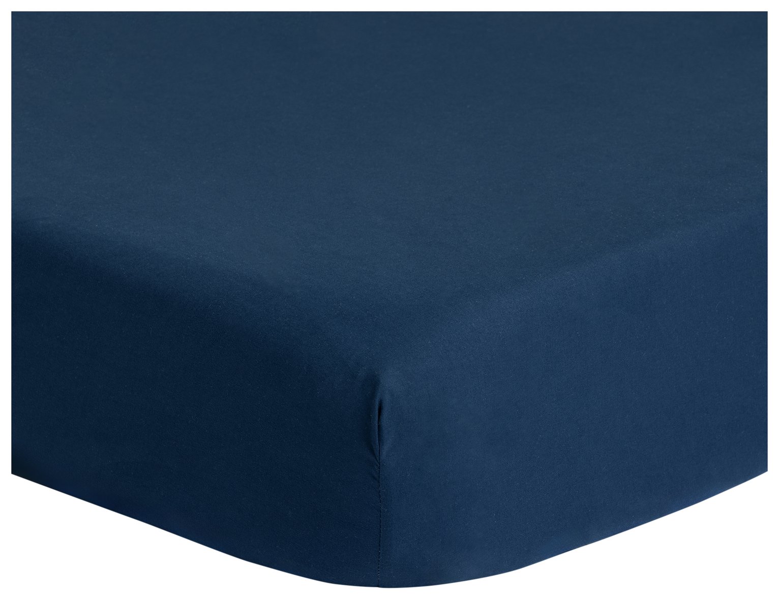 Home Essentials Soft Touch Plain Fitted Sheet