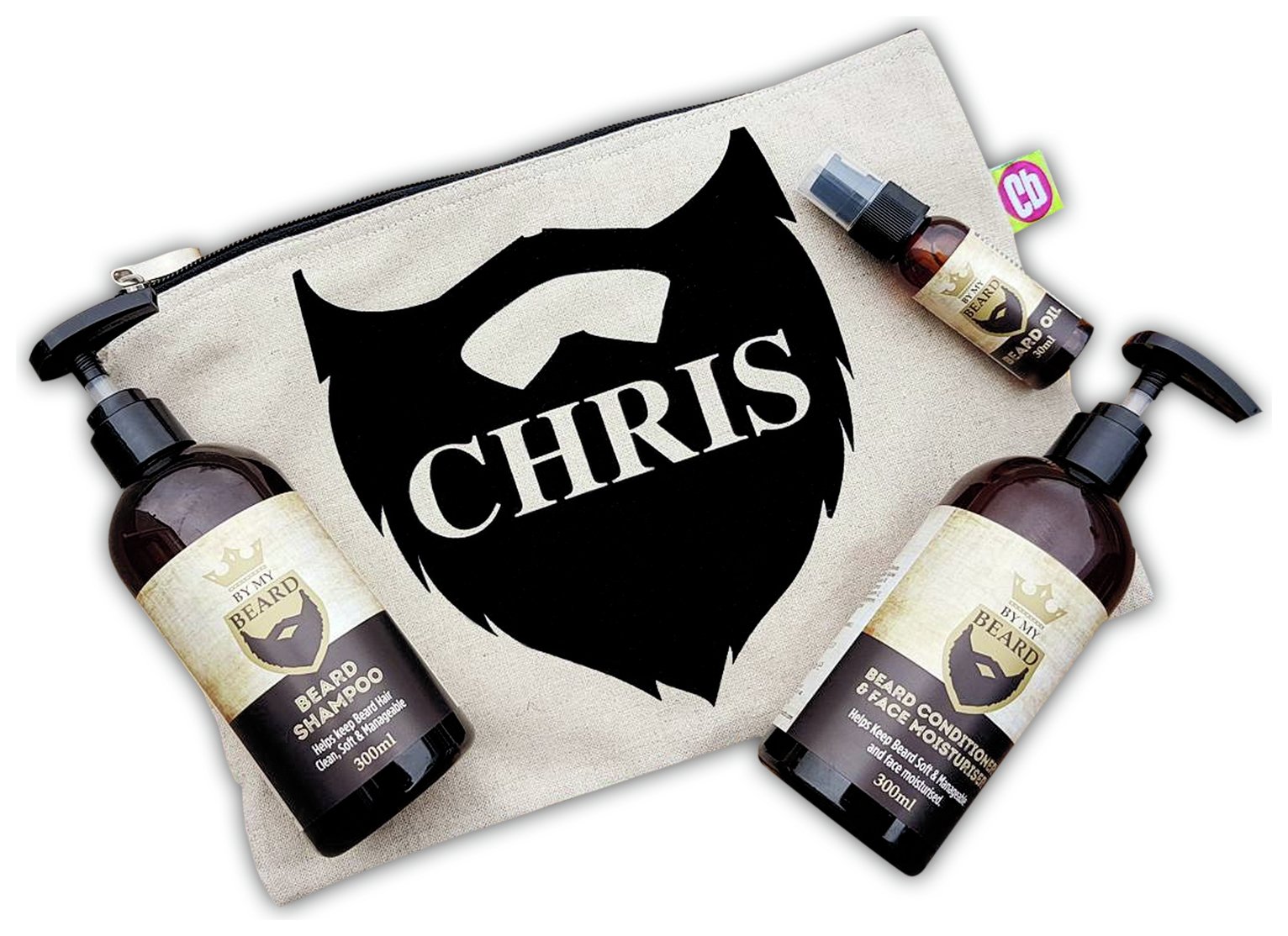 Personalised Message Name Only Beard Kit