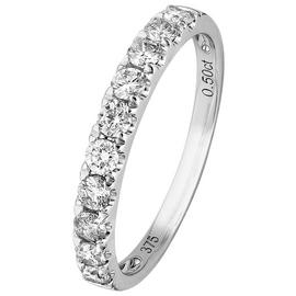 Revere 9ct White Gold 0.50ct Diamond Eternity Ring - N