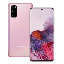 SIM Free Samsung Galaxy S20 5G 128GB Mobile Phone-Cloud Pink