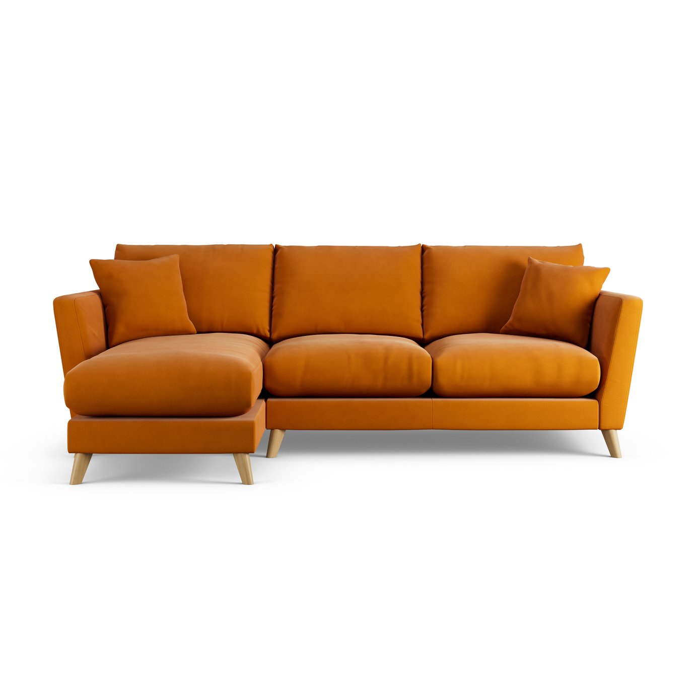 Habitat Lomond 4 Seater Left Hand Chaise Sofa