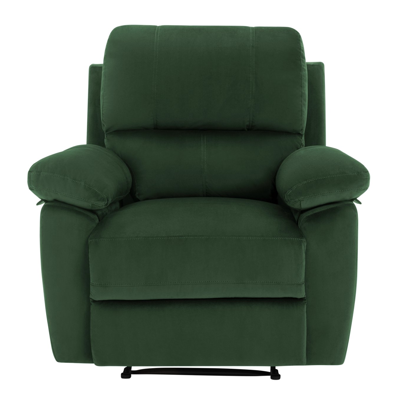 Argos Home Toby Velvet Recliner Chair - Green