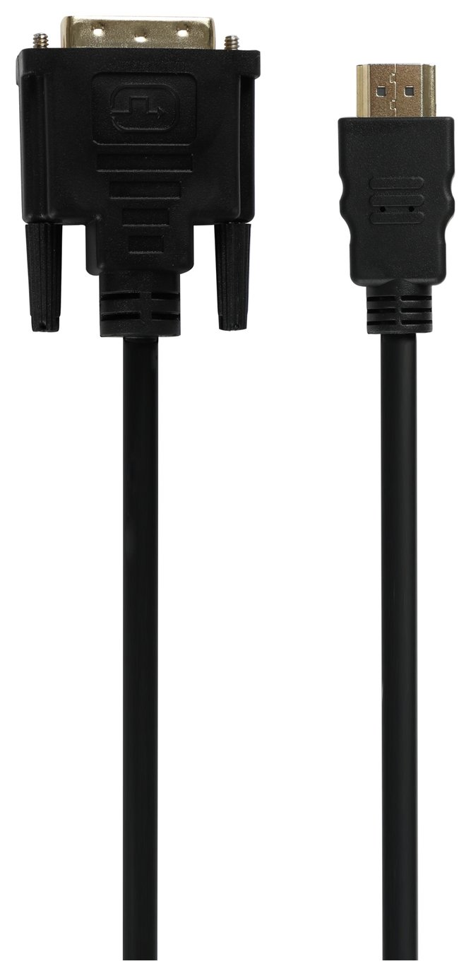 1.8m HDMI to DVI Cable - Black