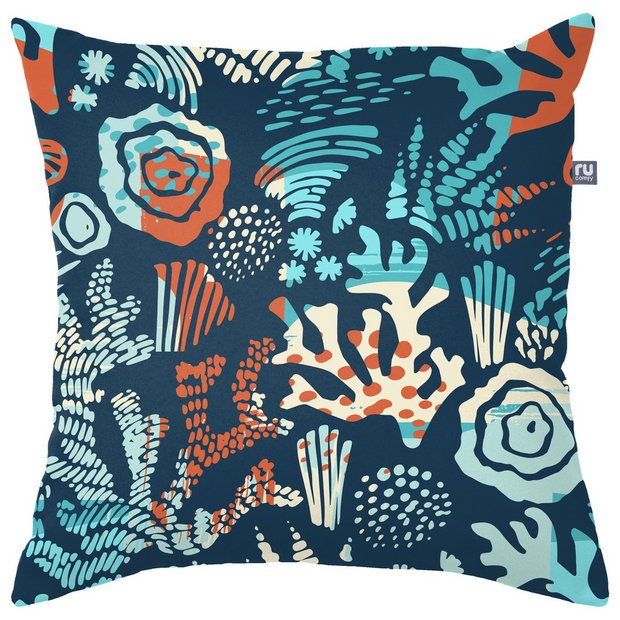 Argos store teal cushions