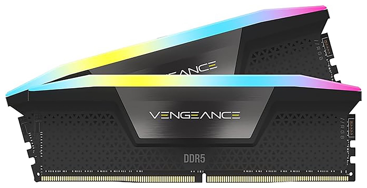 Corsair Vengeance 32GB DDR5 DRAM RGB Memory Kit - Black