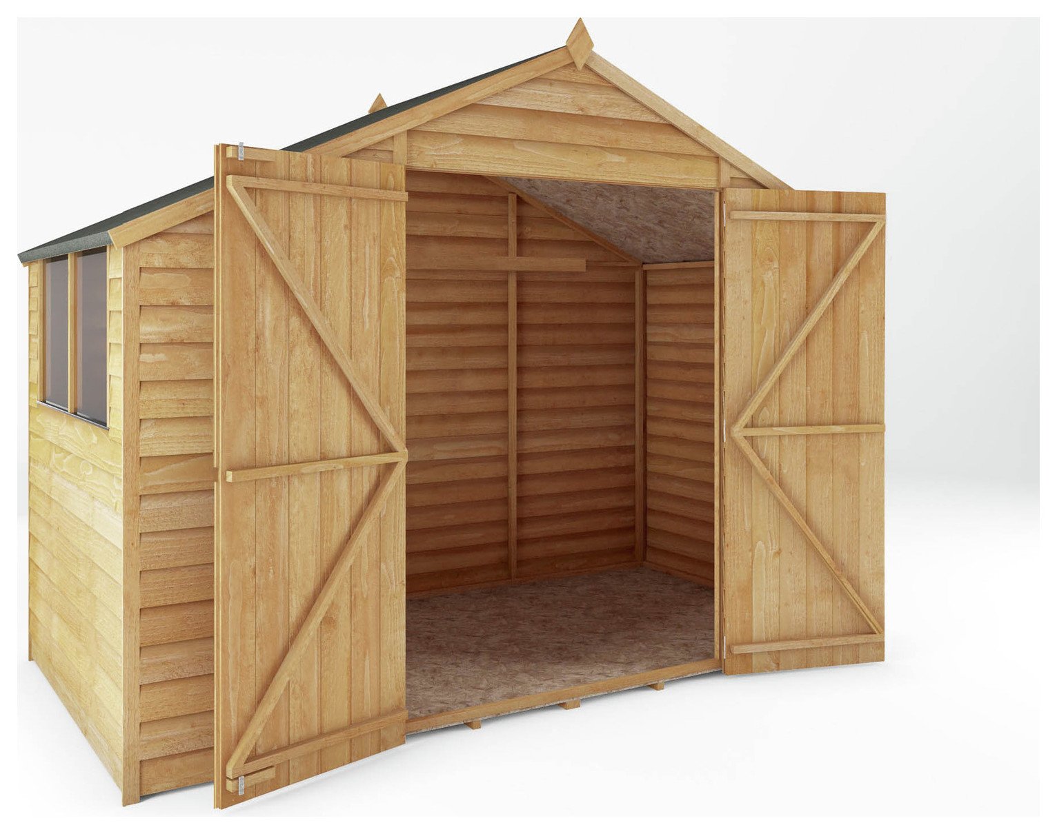 Mercia Overlap Apex Shed - 5 x 10ft