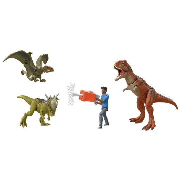 Buy Jurassic World Chaos Theory Darius Figure Dinosaurs Pack Playsets and figures Argos