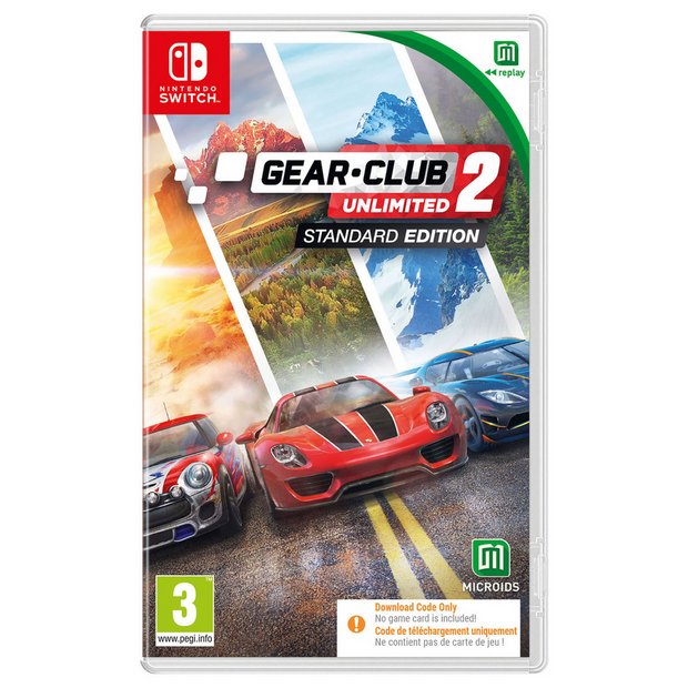 Buy Gear Club Unlimited 2 Standard Edition Nintendo Switch Game, Nintendo  Switch games