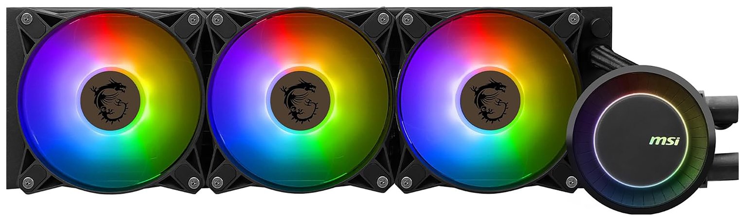 MSI MAG CoreLiquid E360 Liquid CPU Cooler - Black