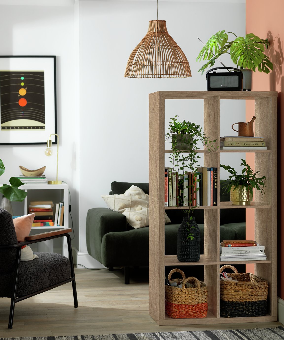 Habitat Squares Plus 8 Cube Storage Unit