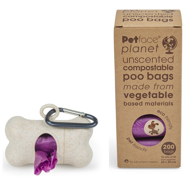 Buy Petface Dog Compostable Poop Bags Dispenser Dog clean up