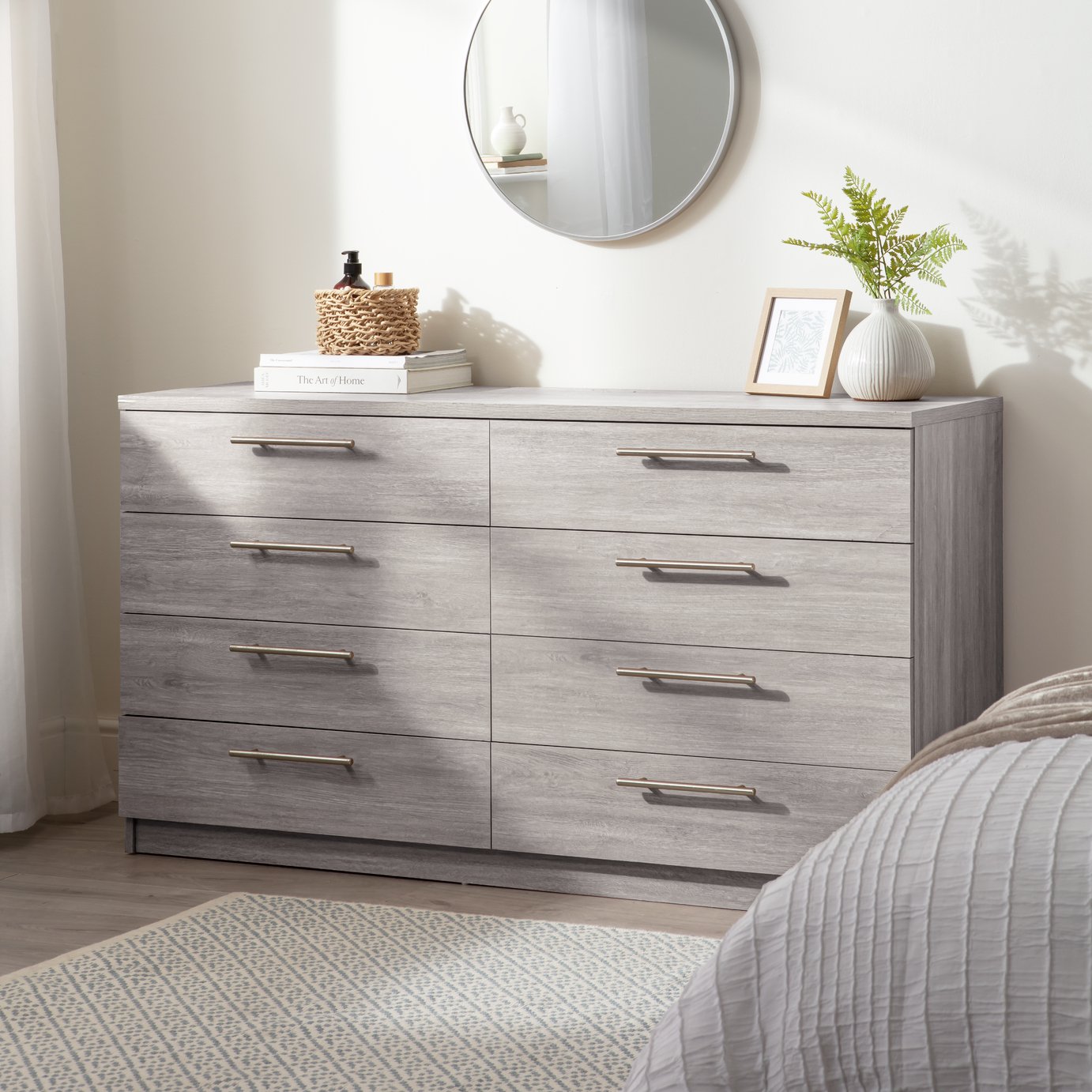 Argos Home Brisbane 8 Drawer Chest 