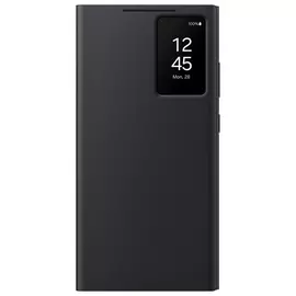 Samsung S24 Ultra View Wallet Folio Phone Case - Black