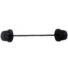 Opti Z Curl Vinyl Barbell Weight Set - 25kg