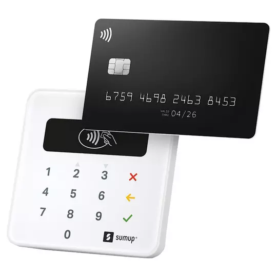 SumUp Air Card Reader Machine and Payment Terminal